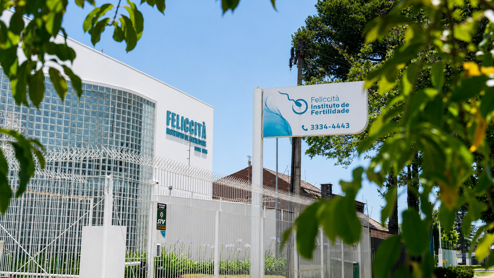 Fachada da Feliccità Instituto de Fertilidade em Curitiba